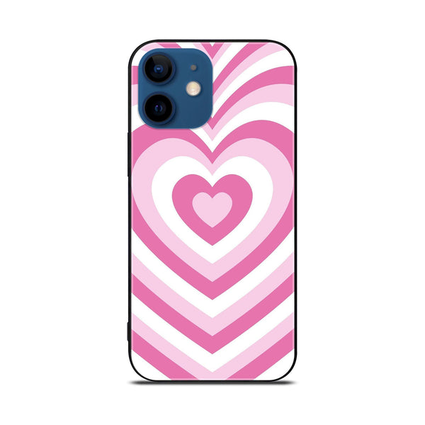 iPhone 11  Heart Beat Design 3 Premium Printed Glass soft Bumper shock Proof Case CS-15224