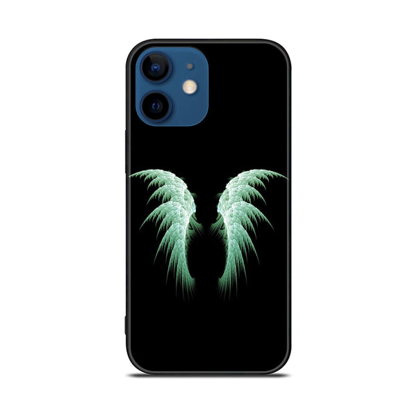 iPhone 11 Angel Wings Design 5  Premium Metal  Printed soft Bumper shock Proof Case CS-27627
