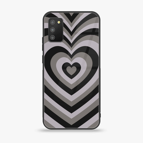 Samsung Galaxy M02s - Heart Beat Series - Premium Printed Glass soft Bumper shock Proof Case