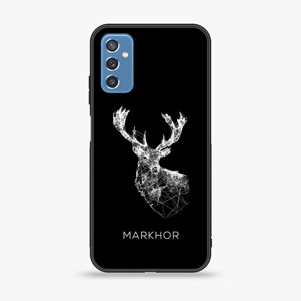 Samsung Galaxy M52 5G - Markhor Seires - Premium Printed Glass soft Bumper shock Proof Case