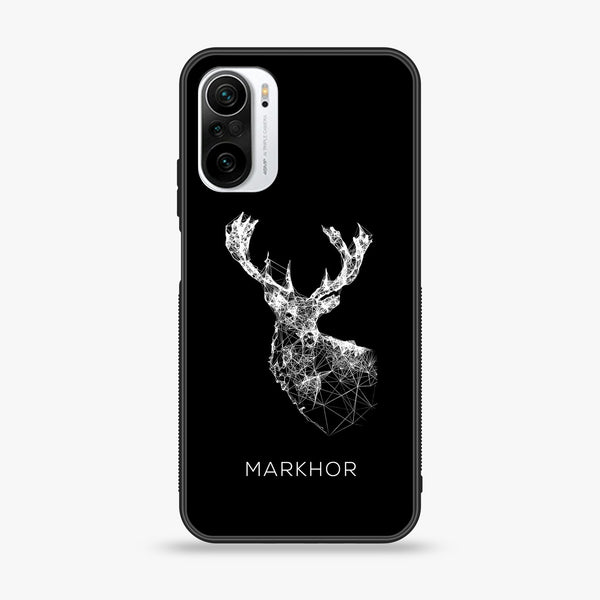 Xiaomi Poco F3 - Markhor  Design 4 - Premium Printed Glass soft Bumper shock Proof Case CS-15257