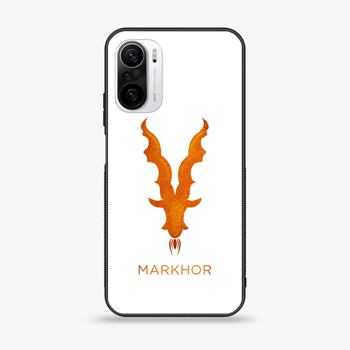 Xiaomi Poco F3 - Markhor Design 11  - Premium Printed Glass soft Bumper shock Proof Case CS-39405