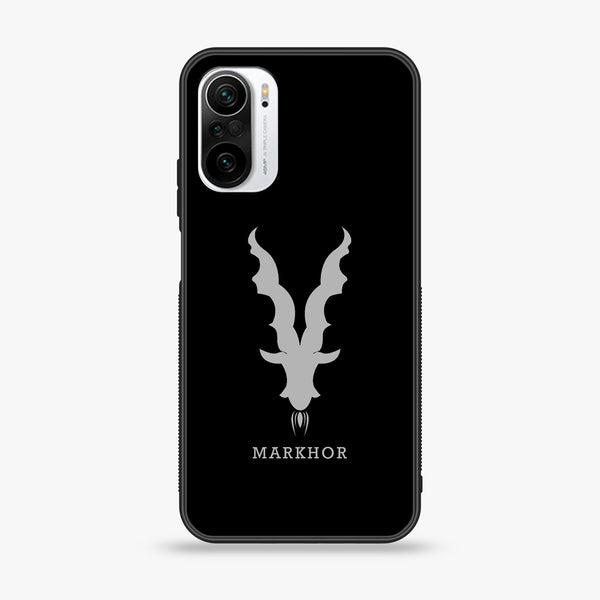 Xiaomi Poco F3 - Markhor  Design 9 - Premium Printed Glass soft Bumper shock Proof Case CS-19593