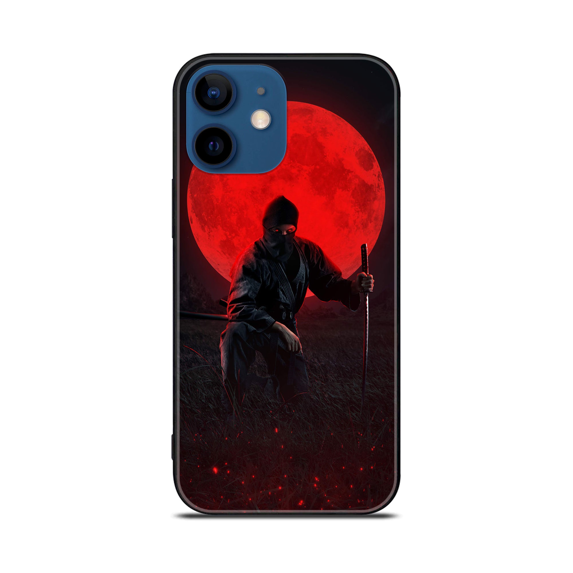 iPhone 12 Mini Ninja Series  Premium Metal Printed soft Bumper shock Proof Case
