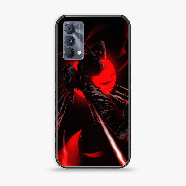 Realme GT Master Edition Ninja Design 9 Premium Printed Glass soft Bumper shock Proof Case CS-15767