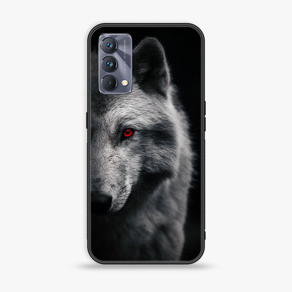 Realme GT Master Edition Wolf Design 10 Premium Printed Glass soft Bumper shock Proof Case CS-26093