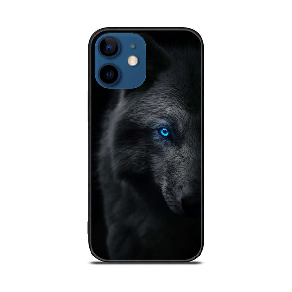 iPhone 11 Wolf Design 9 Premium Printed Glass soft Bumper shock Proof Case CS-26769