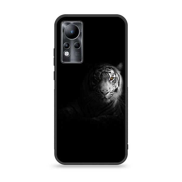 Infinix Note 11 - Tiger Art Design 10 - Premium Printed Glass soft Bumper shock Proof Case CS-20810