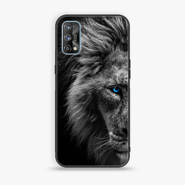 Realme 7 Pro - Tiger Art Series - Premium Printed Glass soft Bumper shock Proof Case