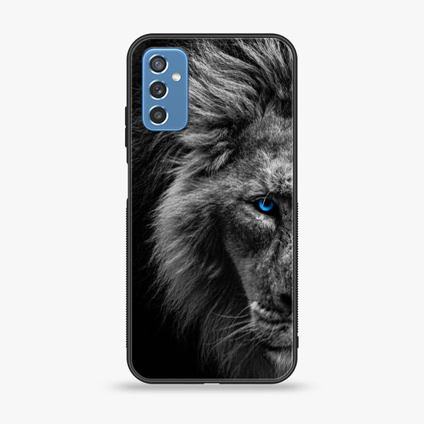 Samsung Galaxy M52 5G - Tiger Art Series - Premium Printed Glass soft Bumper shock Proof Case