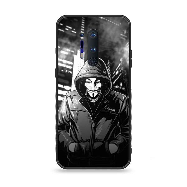 OnePlus 8 Pro - Anonymous 2.0 Design 1 - Premium Metal Printed soft Bumper Shock Proof Case CS-22234 CS-23230