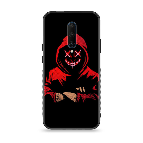 OnePlus 7 Pro - Anonymous 2.0 Series Design 7  - Premium Printed Glass soft Bumper shock Proof Case  CS-20317