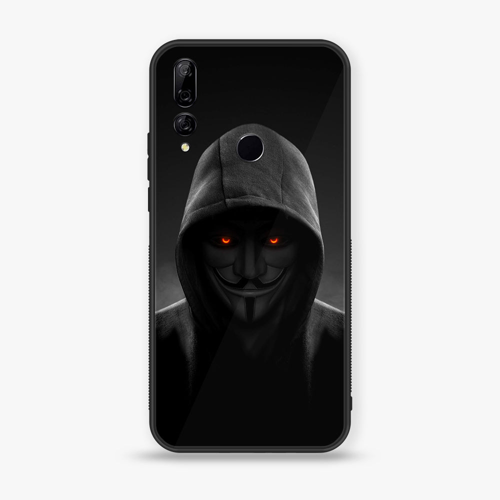 Huawei Y9 Prime (2019) - Anonymous 2.0 - Premium Printed Glass soft Bumper shock Proof Case