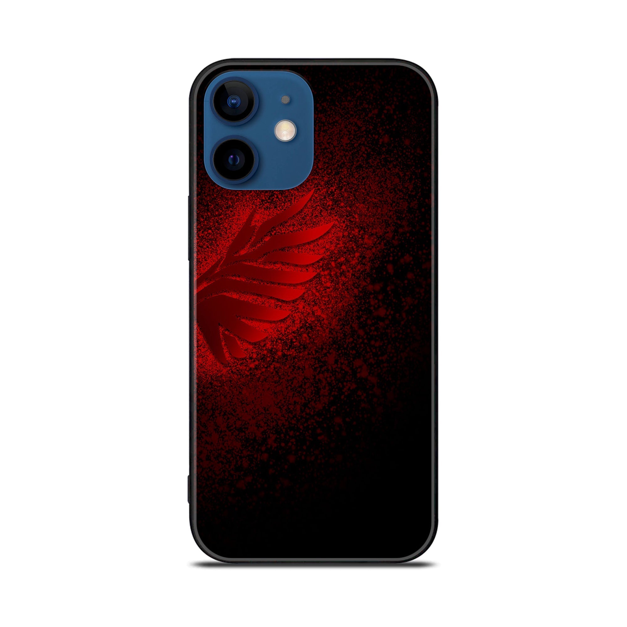 iPhone 11 Angel Wing 2.0  Series  Premium Printed Glass soft Bumper shock Proof Case