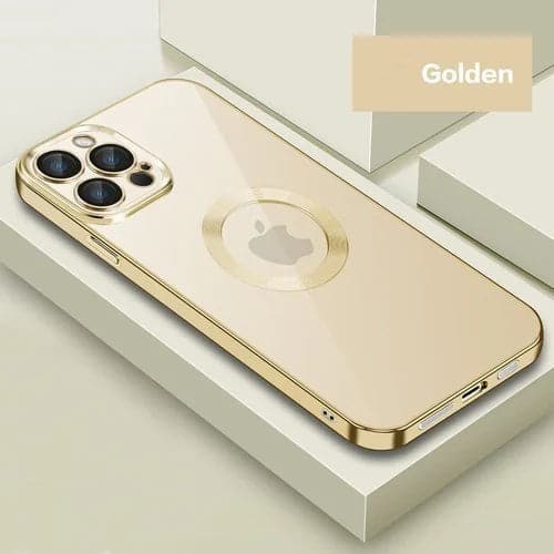 iPhone 12 Luxurious 2.0 Version Transparent Plating iPhone Case