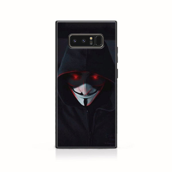 Samsung Galaxy Note 8 - Black Art Design 10 - Premium Metal Printed soft Bumper shock Proof Case  CS-25673