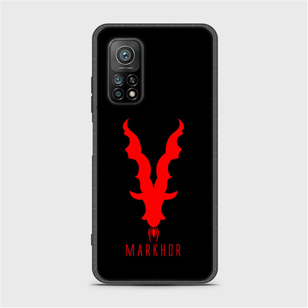 Xiaomi Mi 10T Markhor Design 10 Premium Printed Glass soft Bumper shock Proof Case CS-47972