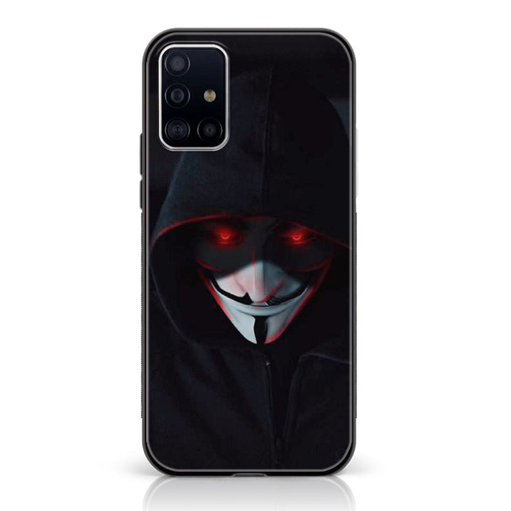 Samsung Galaxy A71 - Black Art Design 9  - Premium Metal Printed soft Bumper shock Proof Case CS-41188