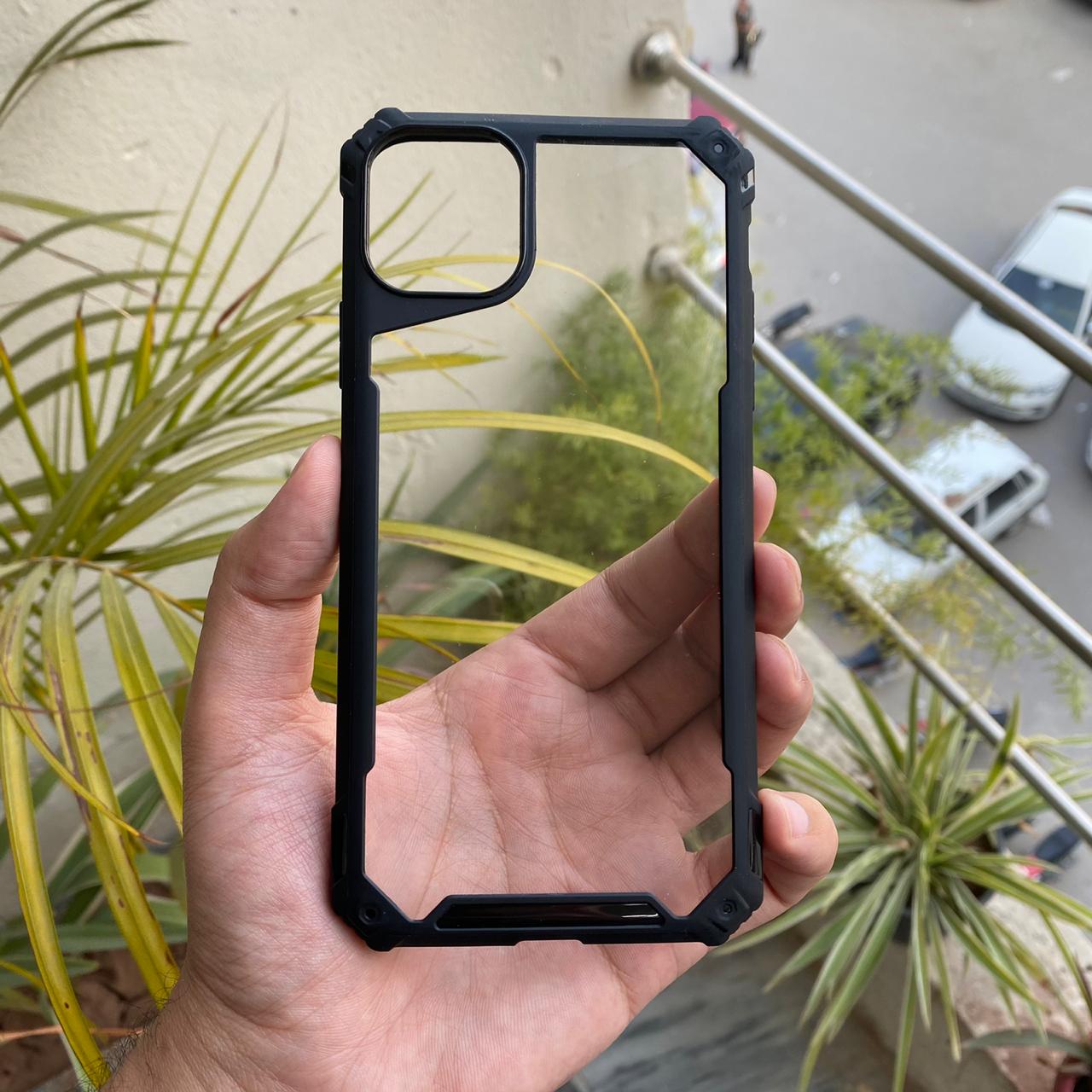 iPhone Branded New Hybrid Bumper Shock proof Case With Ultra Clear Back