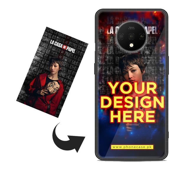 OnePlus 7T- Customize your own - Premium Metal Printed soft Bumper shock Proof Case