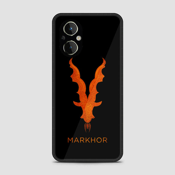 OnePlus Nord N20 5G - Markhor Design 12 - Premium Printed Glass soft Bumper shock Proof Case CS-15273