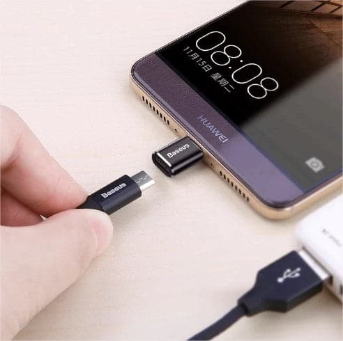 Baseus USB To Type C OTG Adapter USB USB-C Male To Micro USB Type-c Female Converter For Macbook & phone OTG Connector