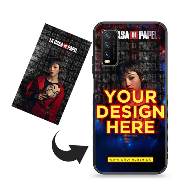 Vivo Y20 2021 - Customize your own - Premium Metal Printed soft Bumper shock Proof Case