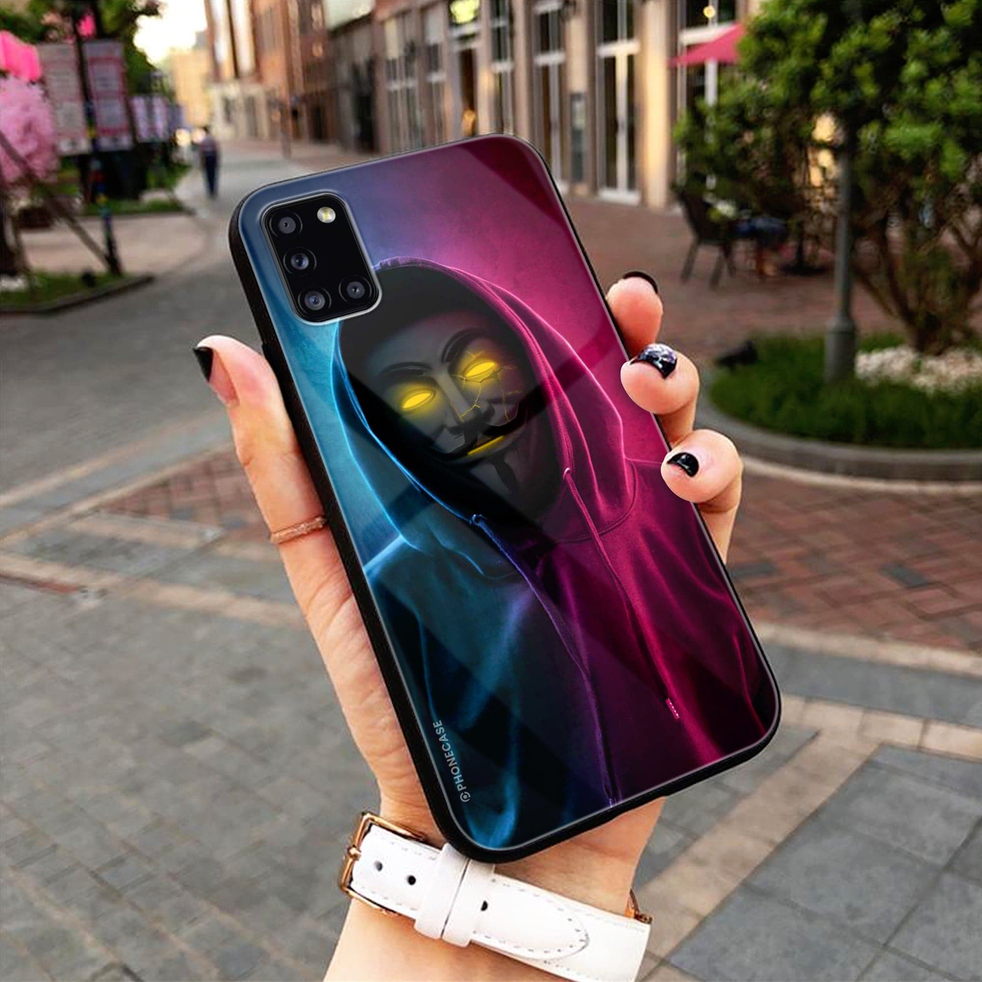 Anonymous 2.0 Series - HQ Ultra Shine Premium Glass Phone Case All Models