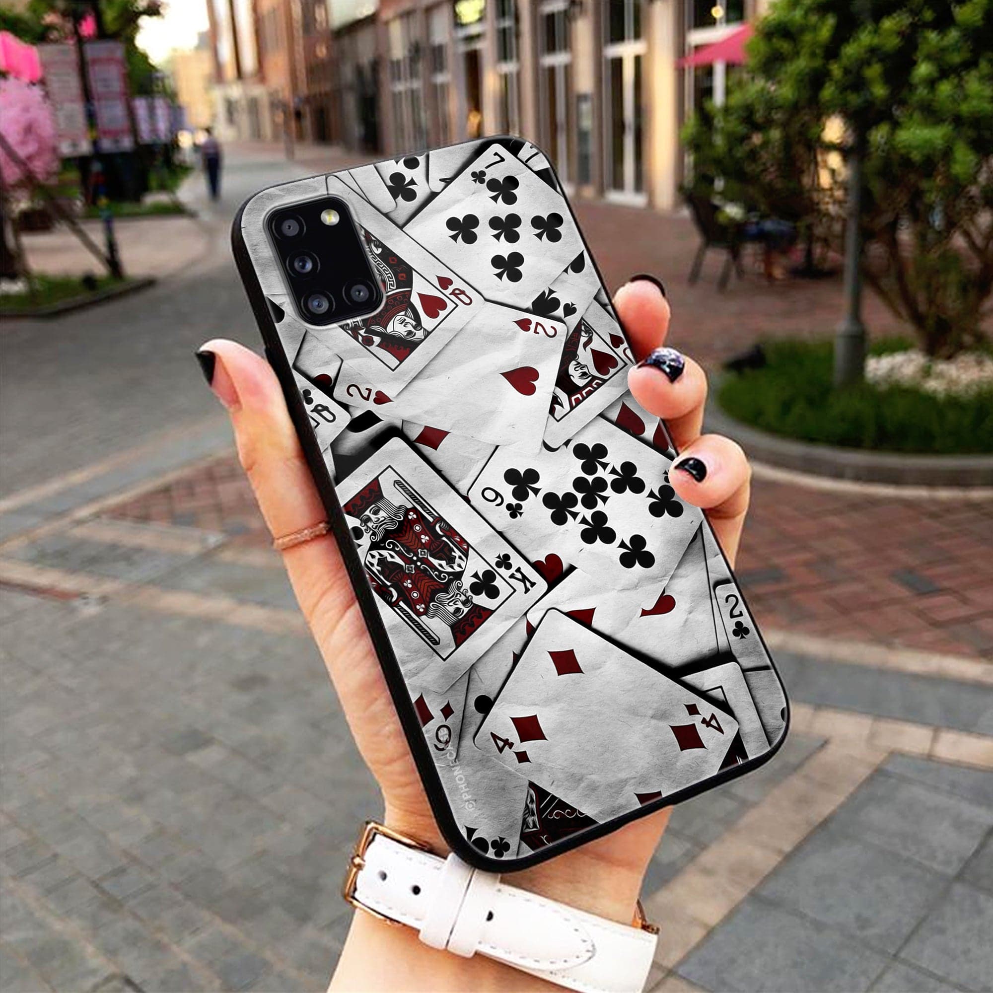 Cards Series Premium Glass Phone Case All Models