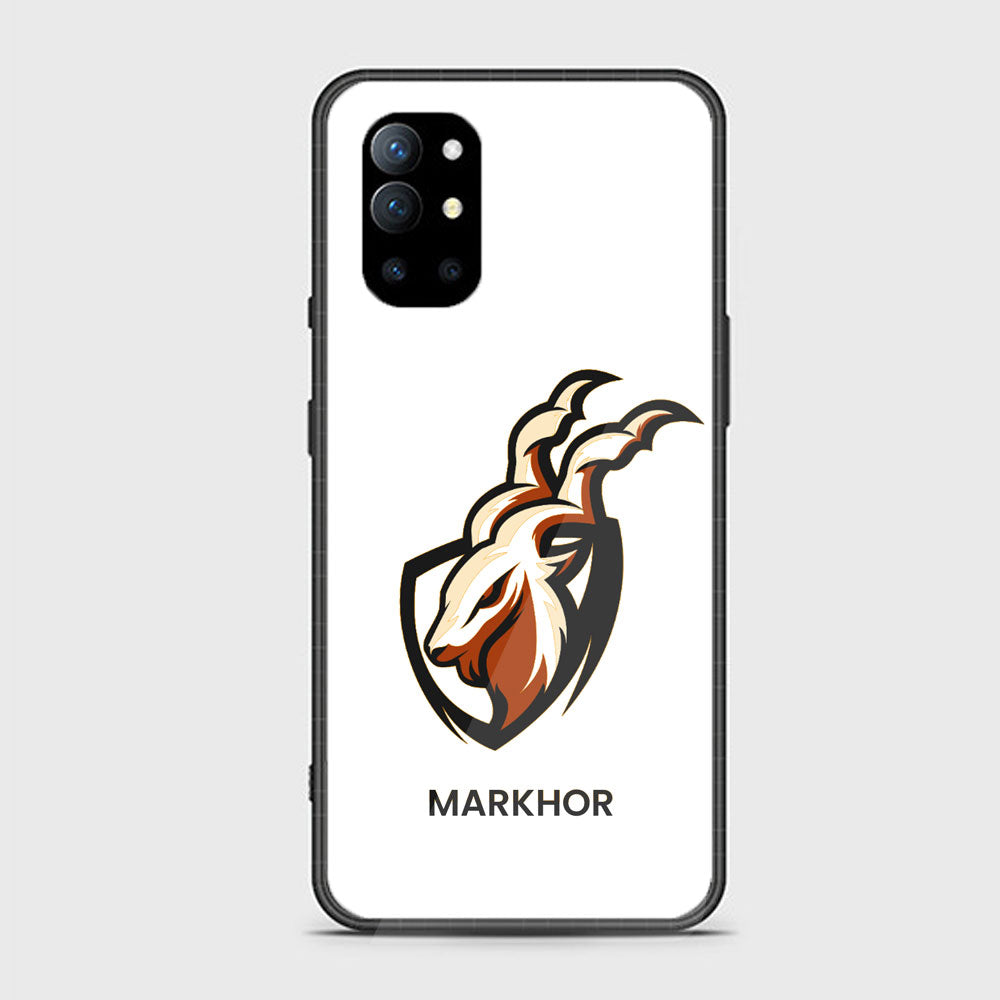 OnePlus 9R Markhor Series  Premium Printed Glass soft Bumper shock Proof Case