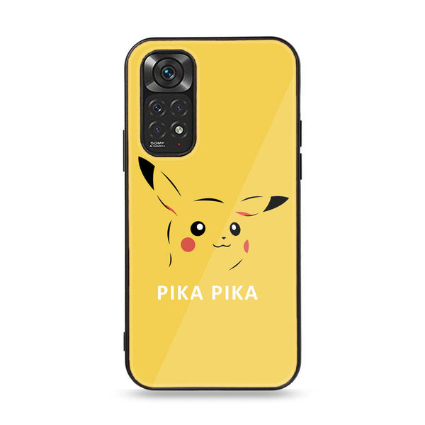 Redmi Note 11 4G - Cartoon Design 1 - Premium Printed Glass soft Bumper shock Proof Case CS-20986
