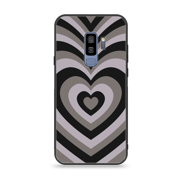 Samsung Galaxy S9 Plus - Heart Beat Design 1 - Premium Printed Glass soft Bumper shock Proof Case CS-7256 CS-12401