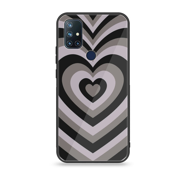 OnePlus Nord N10-Heart Beat Series - Premium Printed Glass soft Bumper shock Proof Case