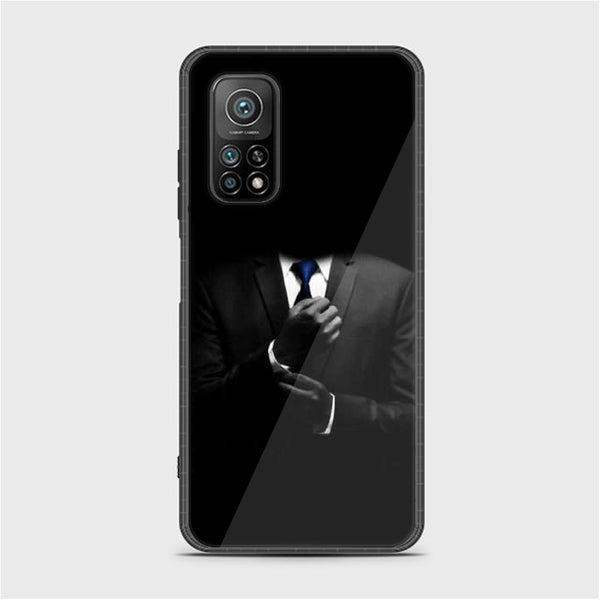 Xiaomi Mi 10T /Xiaomi Mi 10T Pro  Black Art Design 1 Premium Printed Glass soft Bumper shock Proof Case CS-38223 CS-38237 CS-38239 CS-38240 CS-38301