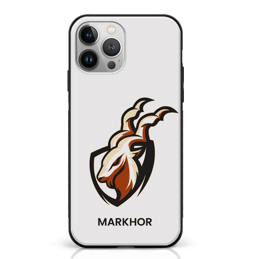 iPhone 12 Pro - Markhor  Series - Premium Metal Printed soft Bumper shock Proof Case
