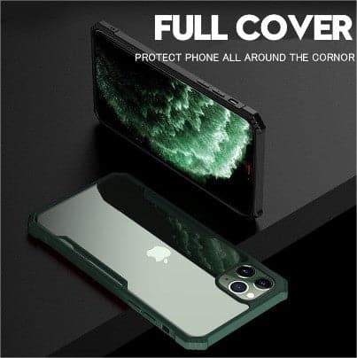 Redmi 10 Branded New Hybrid Bumper Shock proof Case With Ultra Clear Back