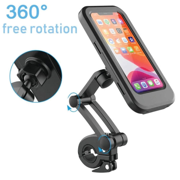 Bicycle Motorcycle Phone Holder Magnetism Waterproof Bike Phone Stand