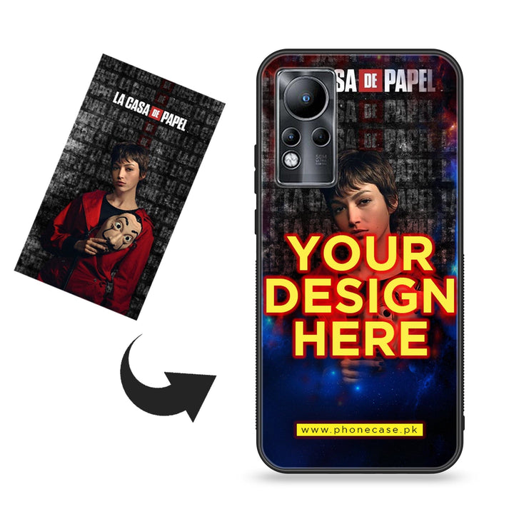 Infinix Note 11 - Customize your own - Premium Metal Printed soft Bumper shock Proof Case