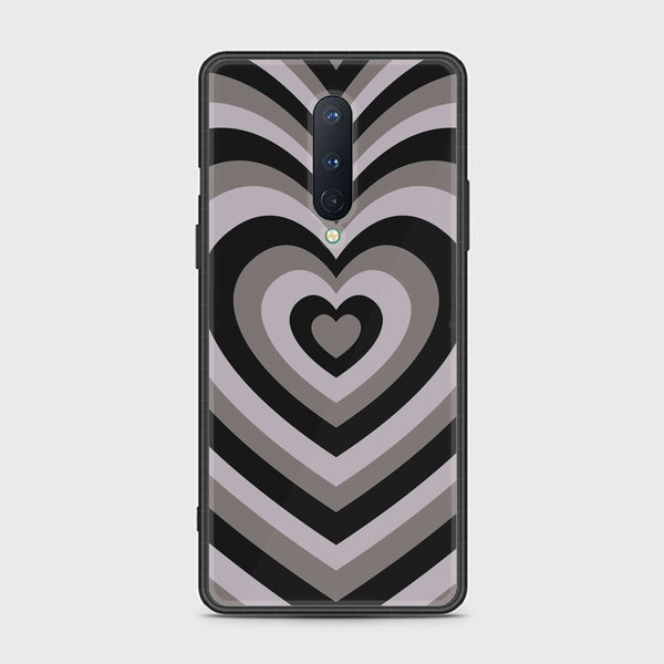 OnePlus 8 - Heart Beat Series - Premium Printed Glass soft Bumper shock Proof Case
