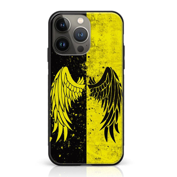 iPhone 12 Pro  - Angel Wings 2.0  Series - Premium Metal Printed soft Bumper shock Proof Case