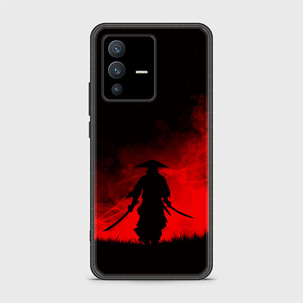 Vivo V23  5G  / Vivo S12 Ninja  Design 1 - Premium Printed Glass soft Bumper shock Proof Case  CS-25148