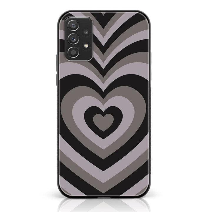 Samsung Galaxy A32 4G- Heart Beat Design 1 - Premium Printed Glass soft Bumper shock Proof Case