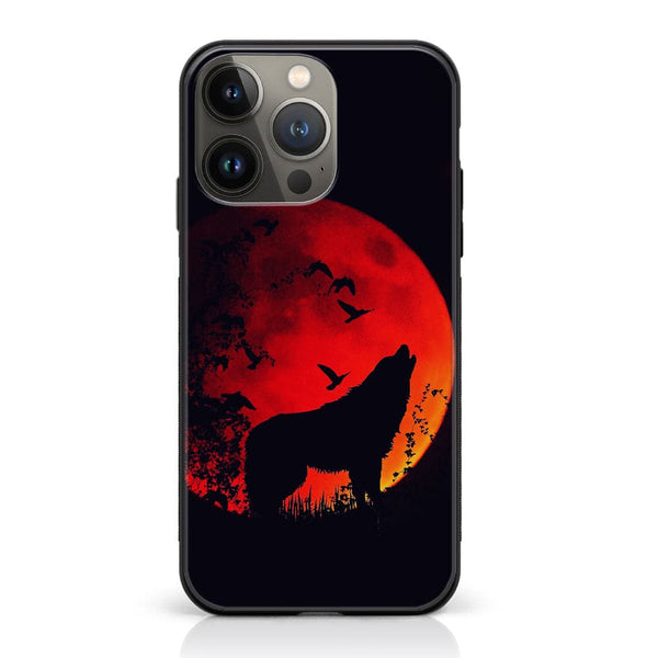iPhone 12 Pro - Wolf Series - Premium Metal Printed soft Bumper shock Proof Case
