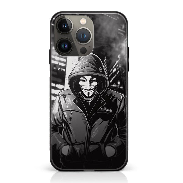 iPhone 12 Pro   - Anonymous 2.0   Series - Premium Metal Printed soft Bumper shock Proof Case