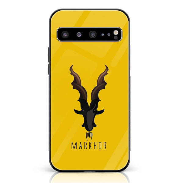Samsung Galaxy S10 5G - Markhor Design 1 - Premium Printed Glass soft Bumper shock Proof Case CS-6933 CS-16702 CS-16737 CS-18270