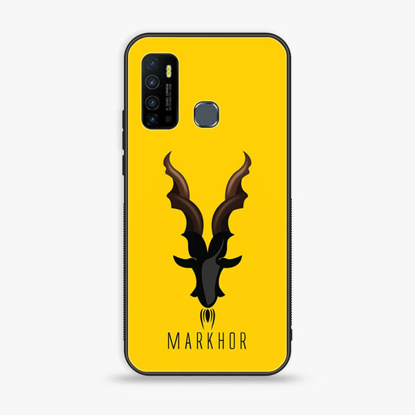 Infinix Hot 9 Play - Markhore Series - Premium Metal Printed soft Bumper shock Proof Case