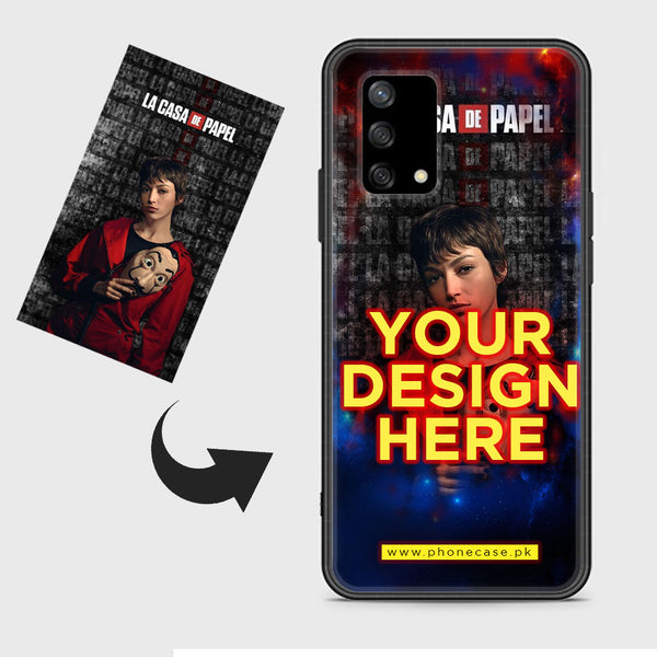 Oppo A74 - Customize your own - Premium Metal Printed soft Bumper shock Proof Case