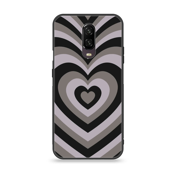 OnePlus 6T - Heart Beat Design 1 - Premium Metal Printed soft Bumper Shock Proof Case CS-19781