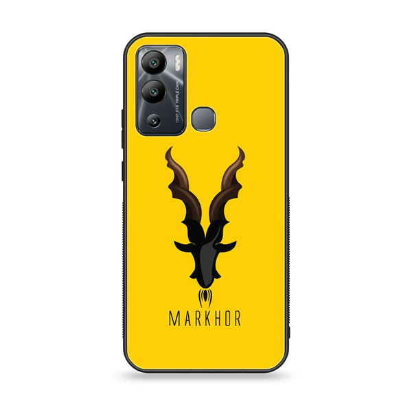 Infinix Hot 12i - Markhor Series Design 1  - Premium Metal Printed soft Bumper shock Proof Case CS-19131