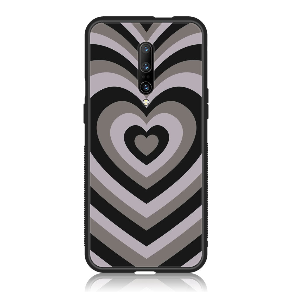 OnePlus 7 Pro - Heart Beat Series - Premium Printed Glass soft Bumper shock Proof Case